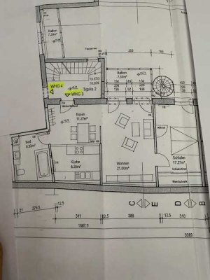 Attraktive 2-Zimmer-Wohnung mit Einbauküche und Balkon im Zentrum von  Linnich