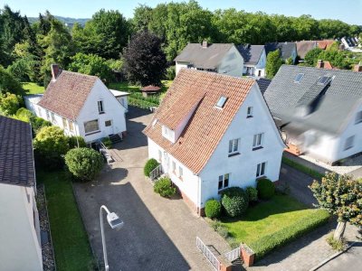 Gepflegtes Einfamilienhaus mit Werkstatt/Büro in zentraler Lage von Lübbecke