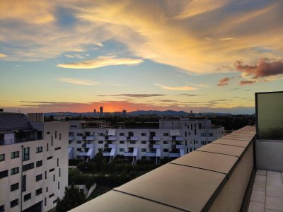 Klimatisierte Dachterrassen Neubau Wohnung bei Aspern U2 - 5in22