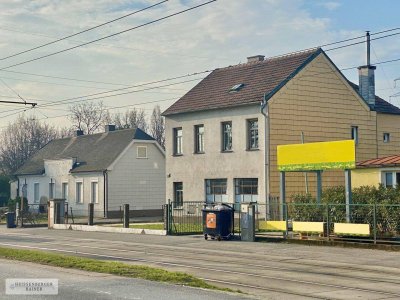 GROSSES UND FLEXIBLES HAUS /// GROSSZÜGIGE WOHNUNG, ROHDACHBODEN UND WERKSTATT /// STADTENTWICKLUNGSGEBIET SIMMERING