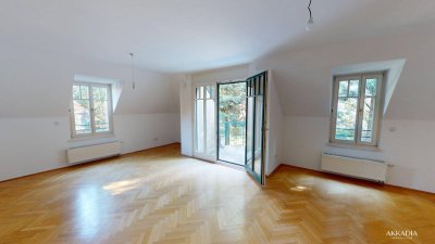 Exklusive 3-Zimmer Dach-Maisonette in Alt Grinzing