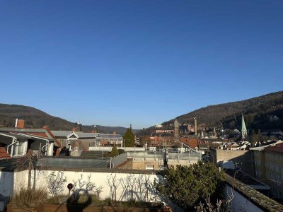 Exklusive 6-Zimmer-Maisonette-Wohnung in der Heidelberger Altstadt mit direktem Schlossblick