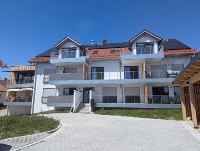Neubau-Wohnung mit traumhaften Fernblick mitten in der Sonnenwald-Ferienregion!