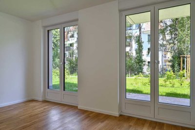 Neubau! 3-Raumwohnung mit zwei Terrassen!