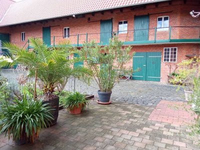 Idyllische 3-Zi.-Wohnung mit Einbauküche und Gemeinschaftsgarten in Harsleben!