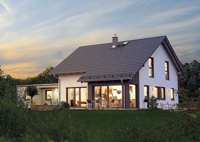 Ihr neues Zuhause - schlüsselfertig zum Festpreis inkl. Grundstück mit PV-Anlage und Speicher