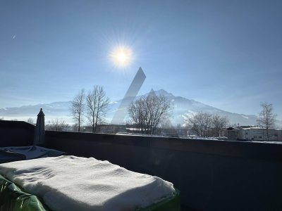 Maisonette-Dachgeschoss mit Dachterrasse, Whirlpool &amp; Sauna