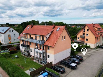 Helle Dachgeschoßwohnung mit Spitzboden in Sanitz