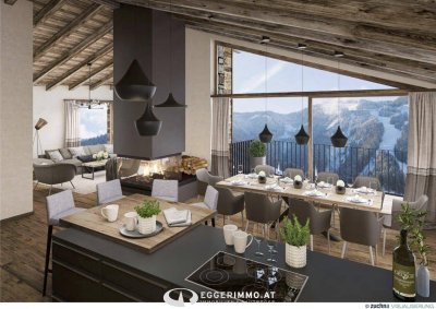 Neubauprojekt "Schmitten Lodges" in Zell am See - Exklusive Luxus Villa direkt an der Skipiste zu verkaufen