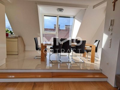 LUXUSDACHGESCHOSS Maisonette mit 2 Terrassen und 127 m² !