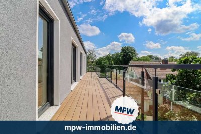 Exklusives Neubauprojekt: Dachgeschoss mit Terrasse und Ausblick