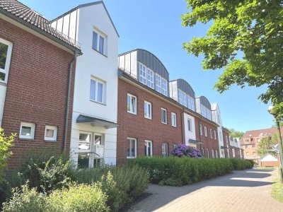 PURNHAGEN-IMMOBILIEN -  4-Zi.-Maisonettewohnung in Burg-Grambke mit Balkon und Tiefgaragenstellplatz