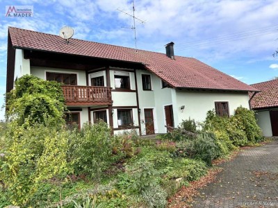 Gemütliche Ergeschoß-Wohnung auf dem Lande