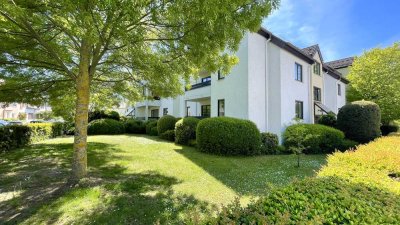 PREUNGESHEIM I Helle 4- Zimmer Einheit mit Terrasse, kl. Garten, Garagenstellplatz u. 90qm WF