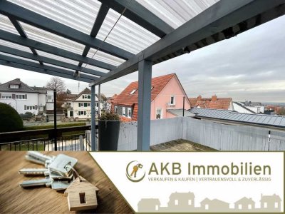 3 ZKB Wohnung mit großer Dachterrasse in Butzbach-Stadt