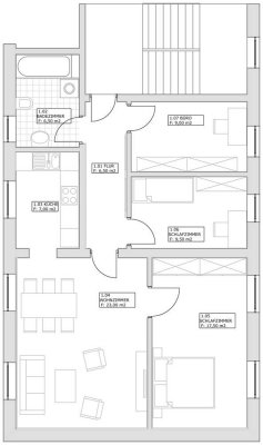 Günstige 4-Raum-Wohnung in Görlitz