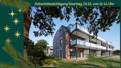 ACHTER DE HÖF  3-Zimmer-Wohnung mit West-Terrasse, Einbauküche & Stellplatz!