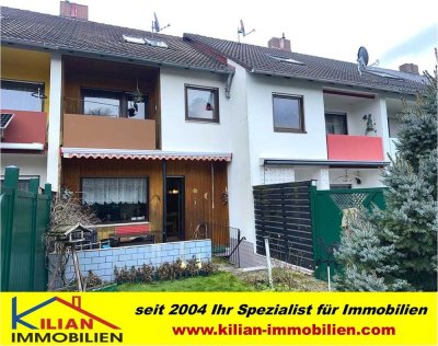 KILIAN IMMOBILIEN!  RMH MIT 122 M² + 5 ZI. IN KLEINSCHWARZENLOHE - WENDELSTEIN!  GARAGE * KELLER