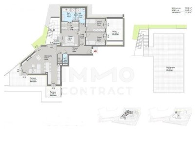 124 m² Dachterrasse 4 ZimmerSCHLÜSSELFERTIG