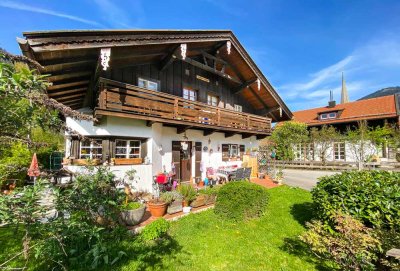 Alpenländisches Schmuckstück mit 4 Wohnungen im Herzen von Bayrischzell - eine Wohnung bezugsfrei!