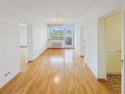 Perfekt geschnittene 3-Zimmer-Wohnung mit West-Balkon, Lift und Stellplatz