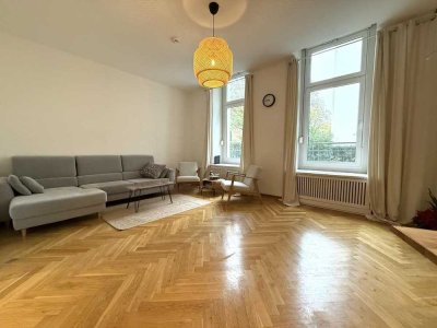 Charmante 2-Zimmer-Gartenwohnung nahe Prager Platz – Ihr Rückzugsort mitten in der Stadt