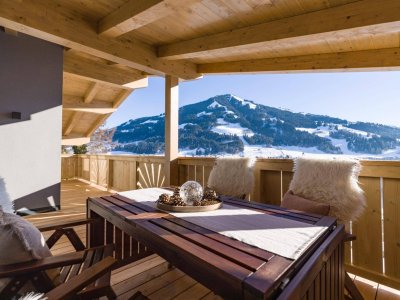 Schöne 2-Zimmer &amp; Wohnküche-DG-Wohnung mit Balkon und EBK in Westendorf