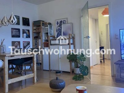 Tauschwohnung: Gemütliche helle Maisonette-Wohnung mit Balkon