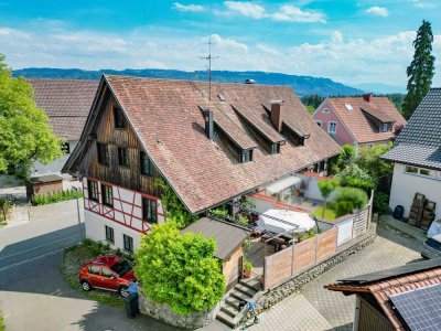 +++ Haus im Haus +++  
große, moderne Maisonette Wohnung 
in Hergensweiler