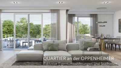 NEU! QUARTIER an der OPPENHEIMER - Exquisite Penthaus-Wohnung mit Dachterrasse im Herzen Nieder-Olms