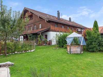 Charmante, vermietete  2-Zimmer-Dachgeschosswohnung in idyllischer Lage am Samerberg