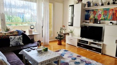 2-Zi.-Wohnung mit Balkon und zuverlässiger Miete direkt am Probstsee