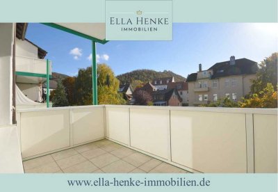 Tolle Lage mit Burgbergblick: Gepflegte 2-Zimmer-Wohnung mit Balkon in innenstadtnaher Lage.