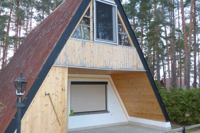 Wochenendhaus als Finnhütte am idyllischen Silbersee in der Lausitz!!