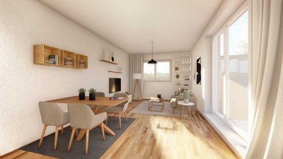 Schicke 3-Zimmer-Wohnung mit Balkon in Velpke -KFW40- Provisionsfrei!