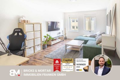 Stilvolle 2-Zimmer-Altbauwohnung – Vermietet, kernsaniert und solide Kapitalanlage