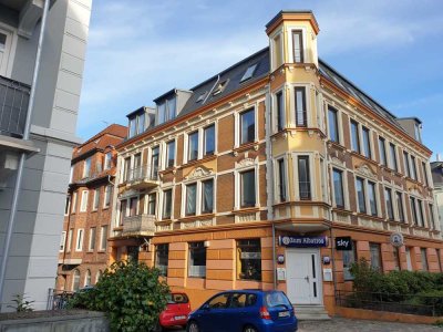 Schöne Dachgeschosswohnung in Jürgensby mit Blick auf die Förde