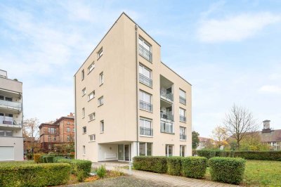 Quartier Normand: moderne Wohnung mit Garten