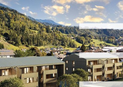 Großzügige 3 Zimmer Wohnung im ersten Obergeschoss - Wohnen am Schwarzbach in Bludesch