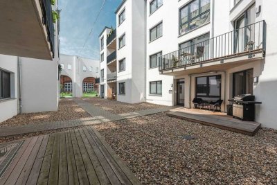 2 Zimmer Maisonette mit Dachterrasse und EBK in Buckau