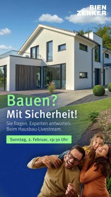 Bauen in Beckum mit 18  Monaten Festpreis Garantie