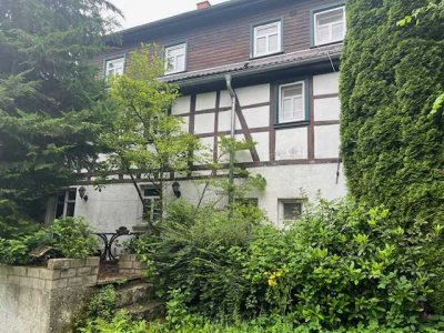 Denkmalgeschützte Roßmannsmühle in Lautertal mit 2 Wohnungen zu verkaufen