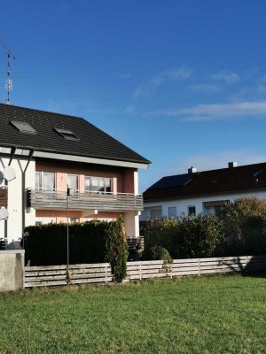 Sofort beziehbar: 3-Zi-Whg. (3 Fam.-Haus, 1.OG), ruhige Lage von Ottobeuren/Allgäu!