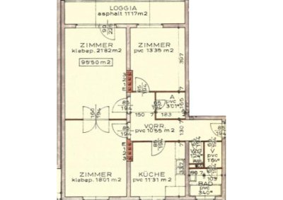 3-Zimmer-Wohnung mit Loggia, Top 34 - Miete inkl. Heizung und Warmwasser