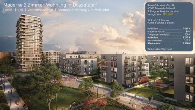 Moderne helle 2 Zimmer Neubauwohnung mit perfekter Infrastruktur