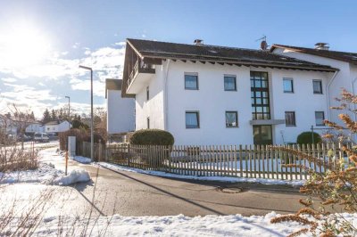 3-Zimmer-Dachgeschosswohnung mit perfektem Grundriss, großem Balkon und Einzelgarage