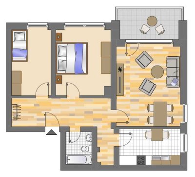 3-Zimmer-Wohnung in Marl