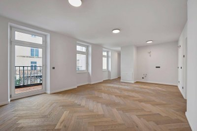 BALKONWOHNUNG! Generalsanierter Altbau in charmanter Liegenschaft nächst Margaretenplatz