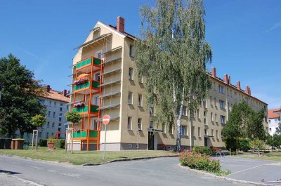 50 m² Erdgeschoßwohnung mit Balkon in Löbau / SÜD