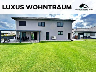 Neuwertige STADTVILLA mit Garten, Terrasse, Loggia und Doppelgarage in ruhiger Wohnlage